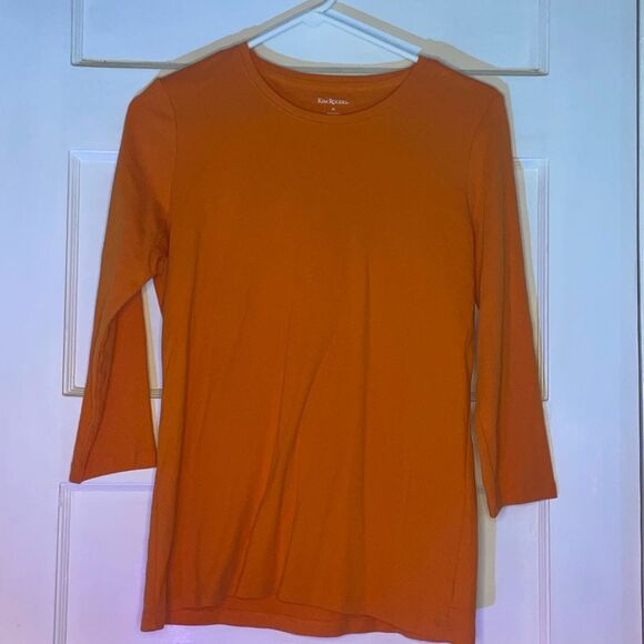 Orange Kim Rogers Shirt Medium - Picture 1 of 3